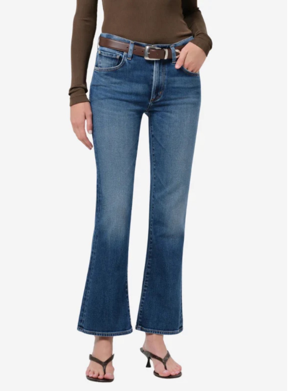 Citizens of Humanity Goldie Kick Flare Jeans in Allistair size 25